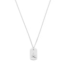 Just Banana Necklace In Silver