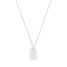 Just Banana Necklace In Silver