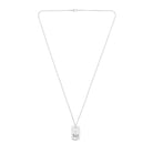Just Banana Necklace In Silver