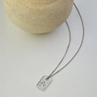 Just Banana Necklace In Silver