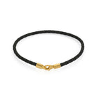 Leather Chance Bracelet In Gold