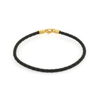 Leather Chance Bracelet In Gold