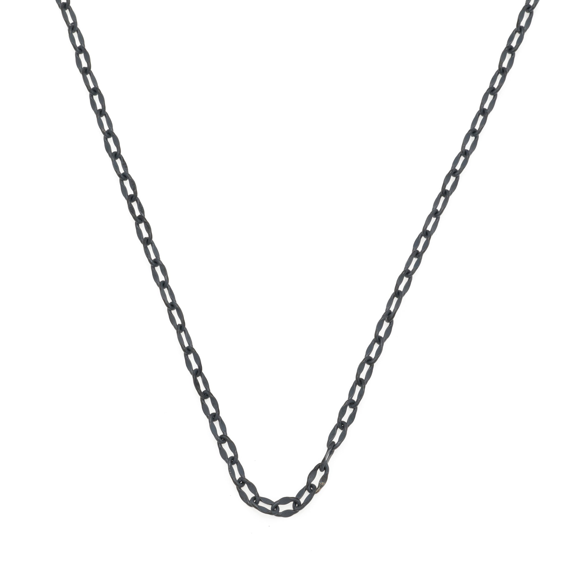 Marine Chain Necklace In Oxide