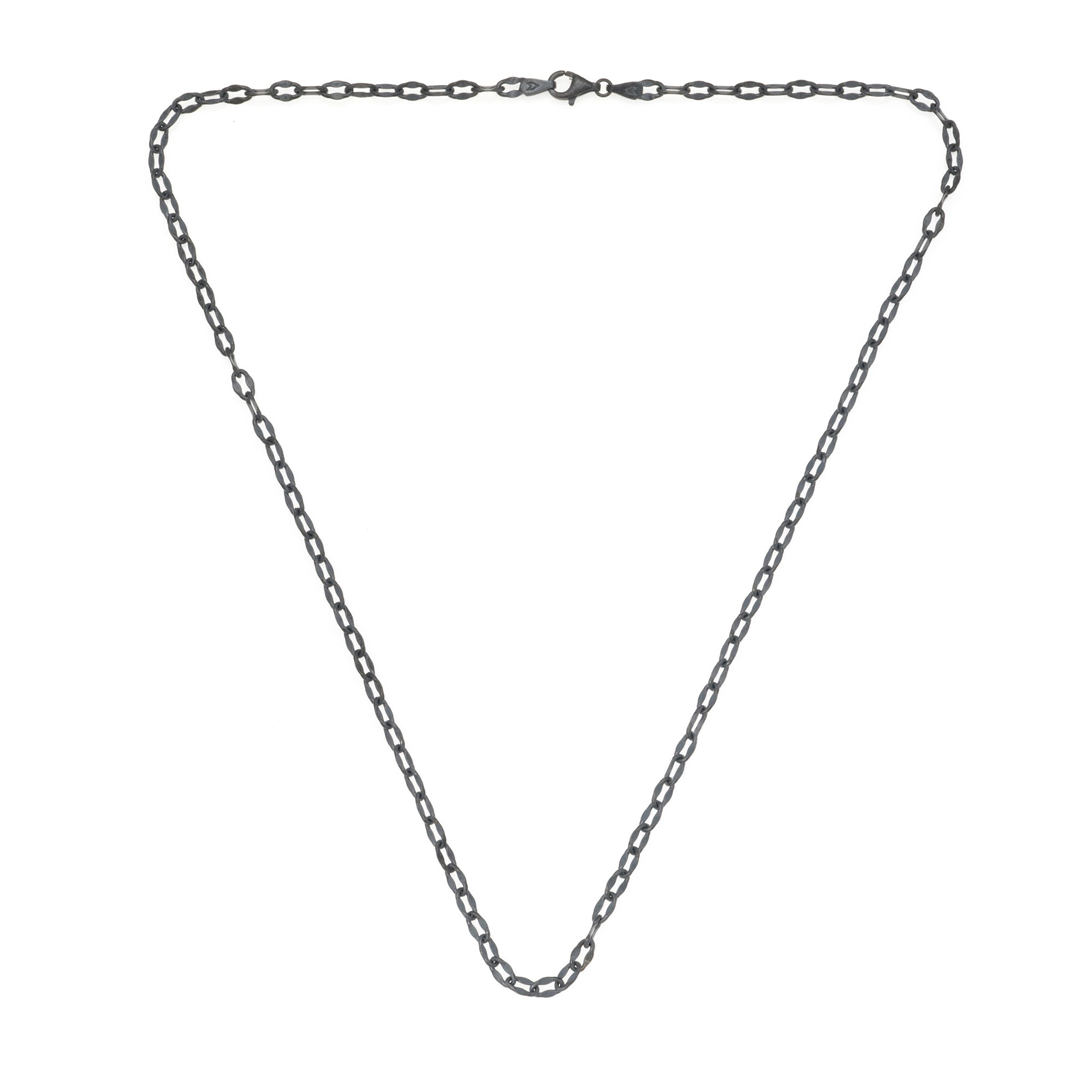 Marine Chain Necklace In Oxide