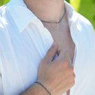 Marine Chain Necklace In Oxide