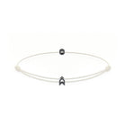 White Chance Bracelet In Oxide