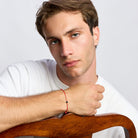 Red Chance Bracelet In Oxide