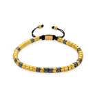 Oxide And Gold Rolo Hematite Bracelet