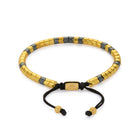 Oxide And Gold Rolo Hematite Bracelet