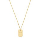 Pattern Necklace In Gold