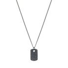 Pattern Necklace In Oxide