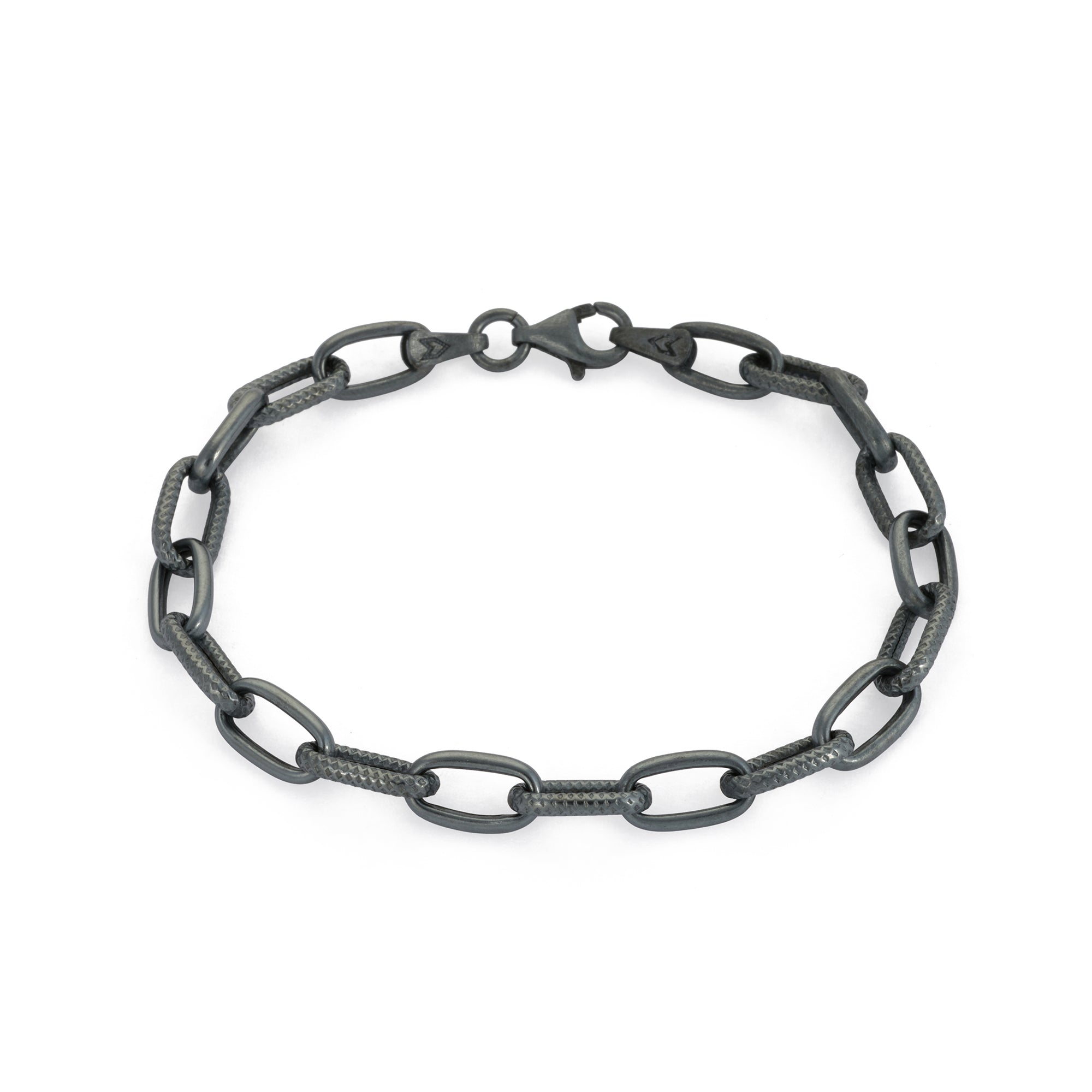 Rivet Chain Bracelet In Oxide