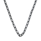 Rivet Chain Necklace In Oxide