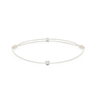 White Chance Bracelet In Silver