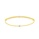 Yellow Chance Bracelet In Silver