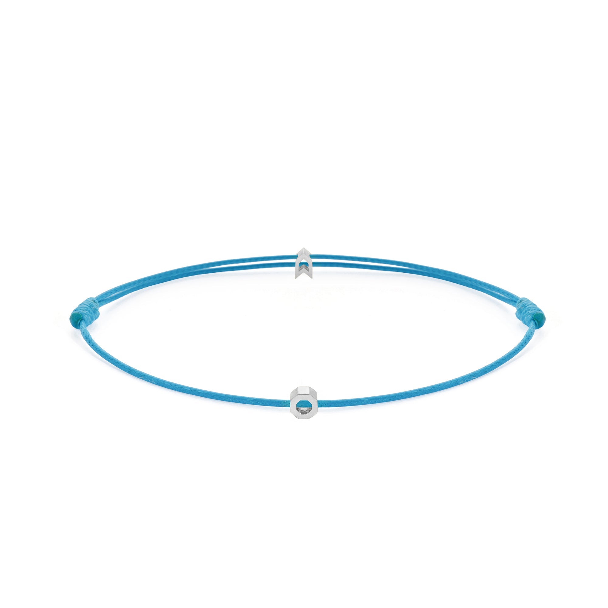 Blue Chance Bracelet In Silver