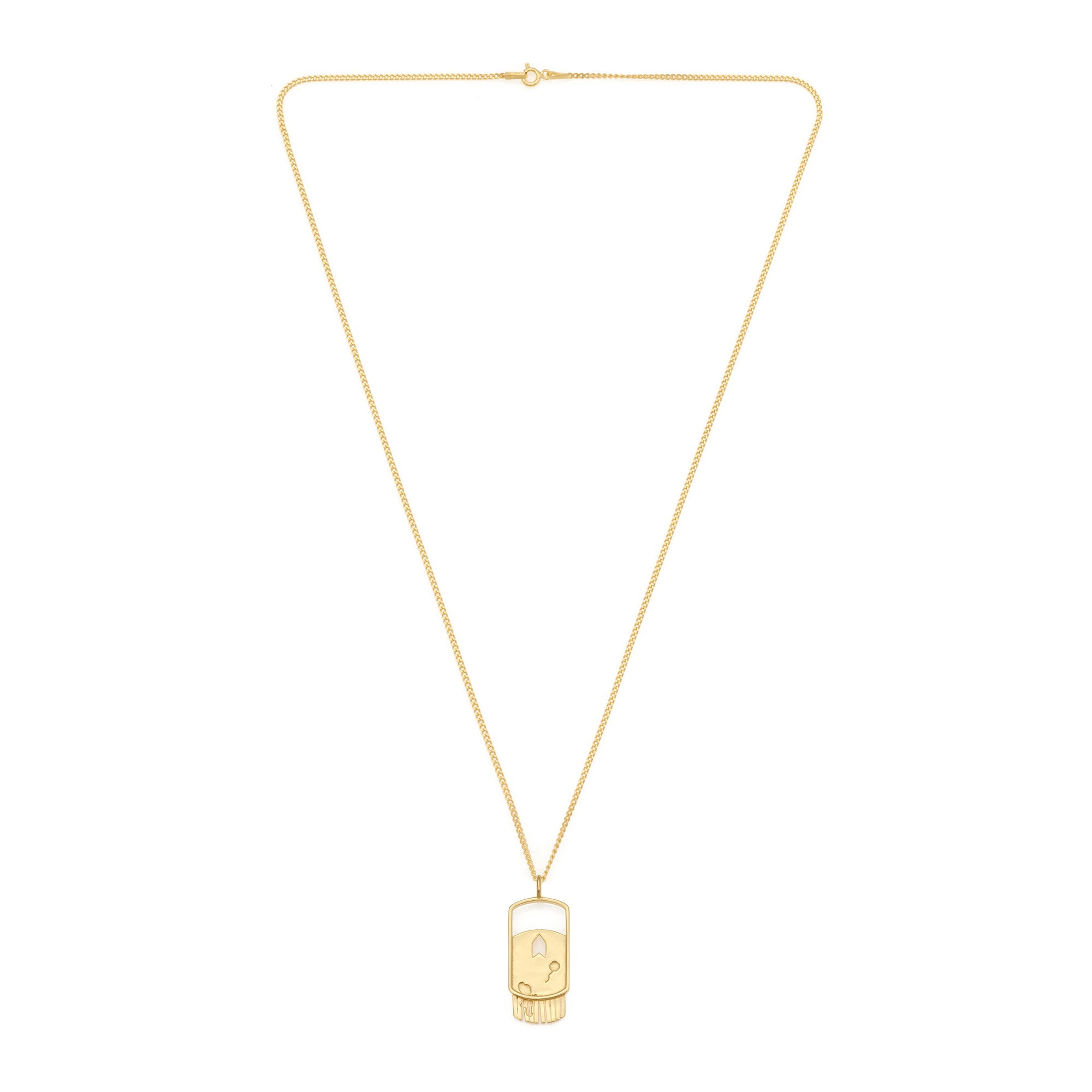 Show Necklace In Gold