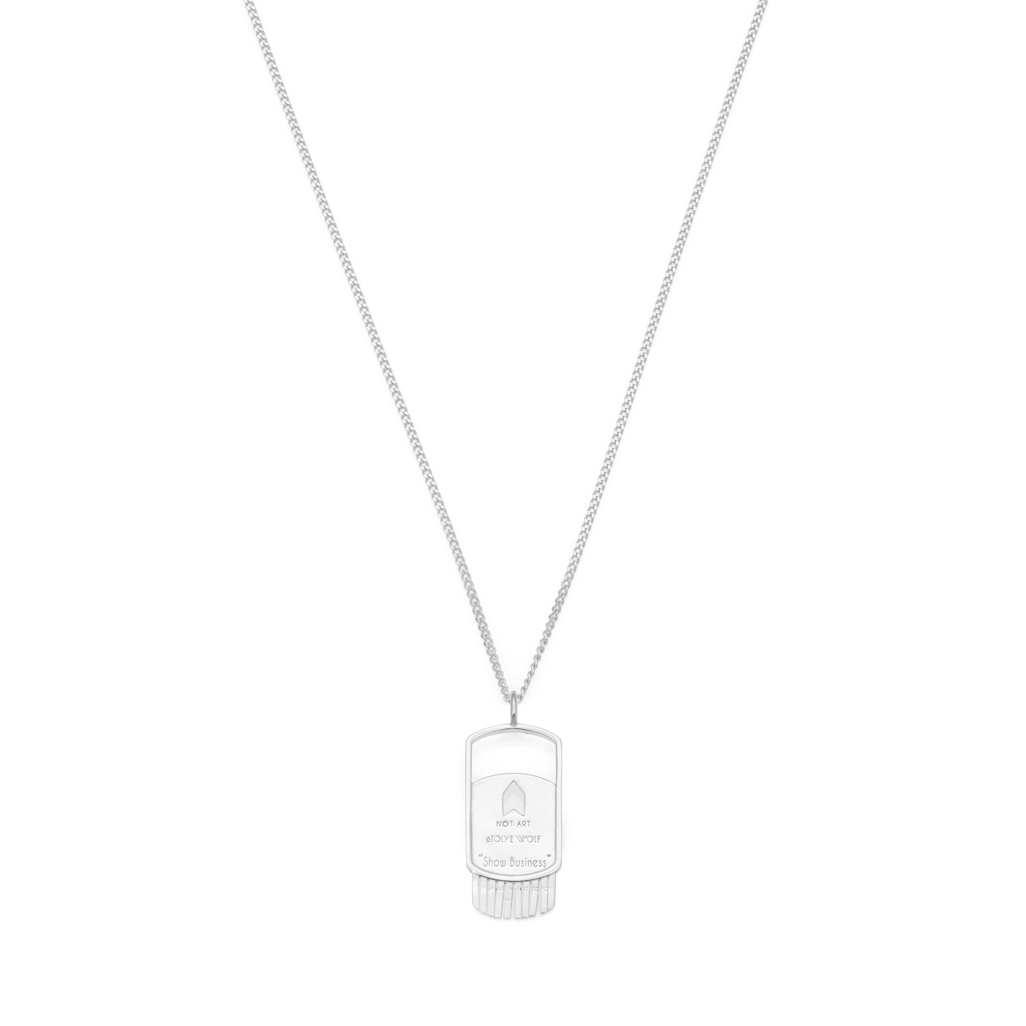 Show Necklace In Silver