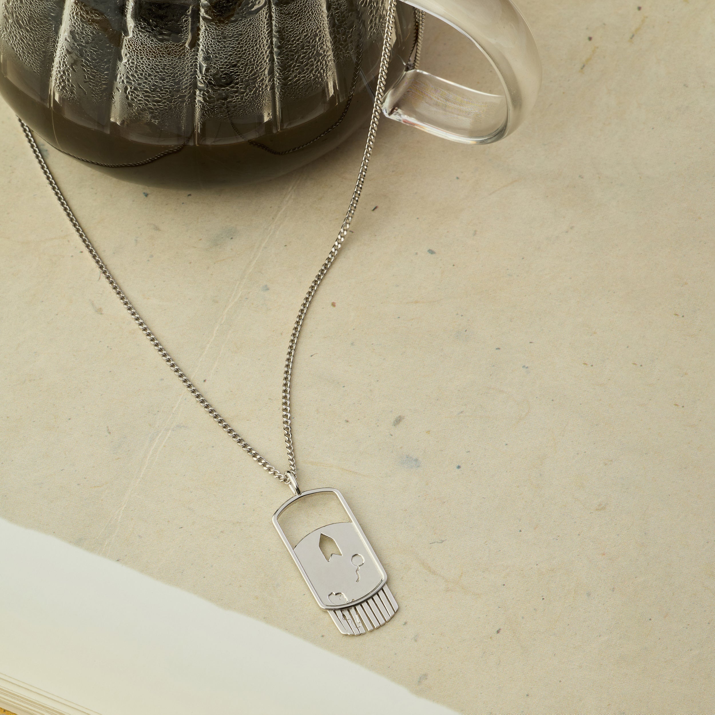 Show Necklace In Silver