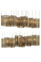 Hesoria Dalgalı Form Metal Zincir Tasarım Avize - 8541-0256