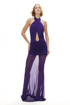 Khéla The Label-Forbidden Fruit Dress In Purple-Elbise-2-Milagron.com