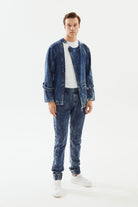 2be4A-Erkek Jogger Denim Pantolon-3-Milagron.com