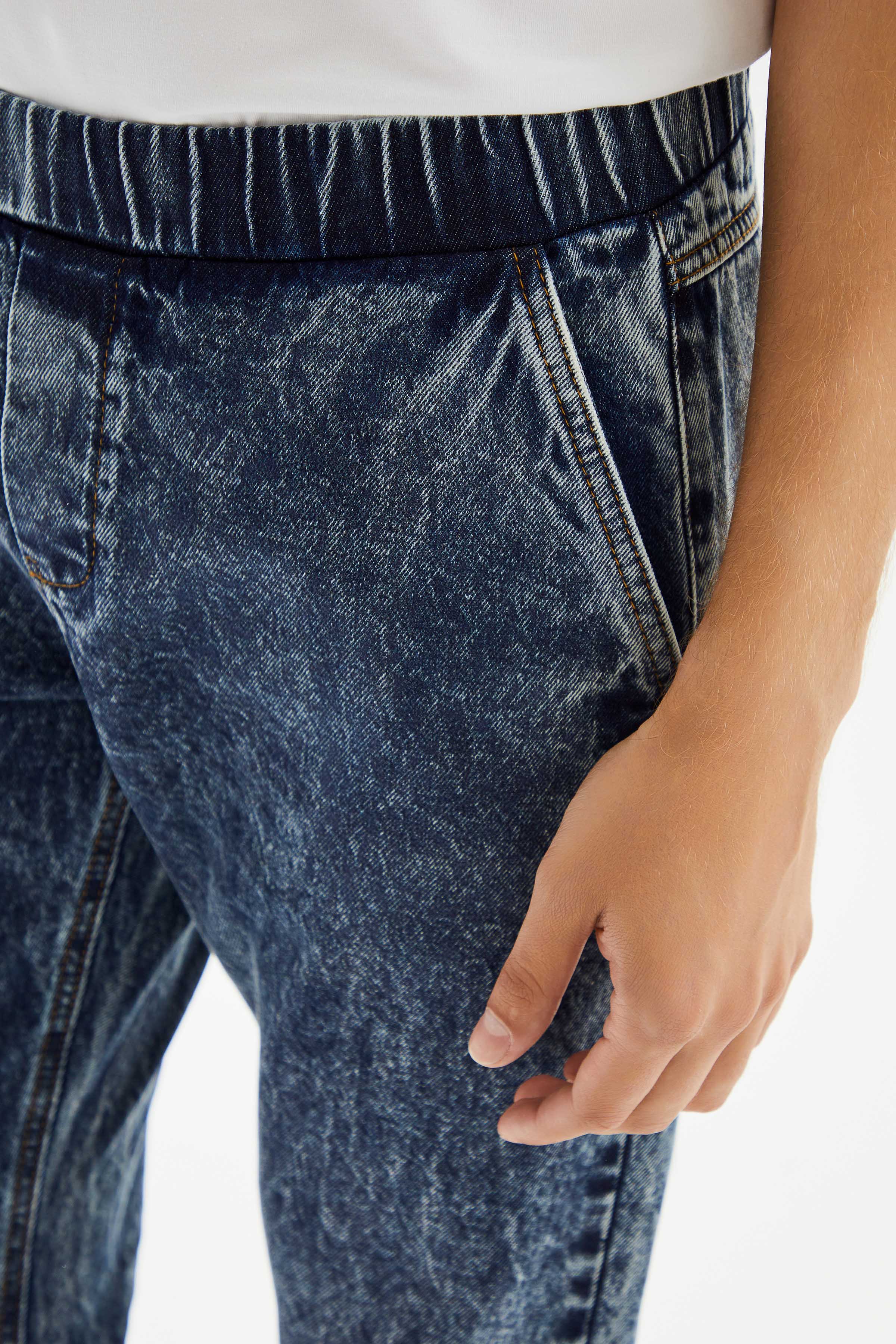 2be4A-Erkek Jogger Denim Pantolon-5-Milagron.com