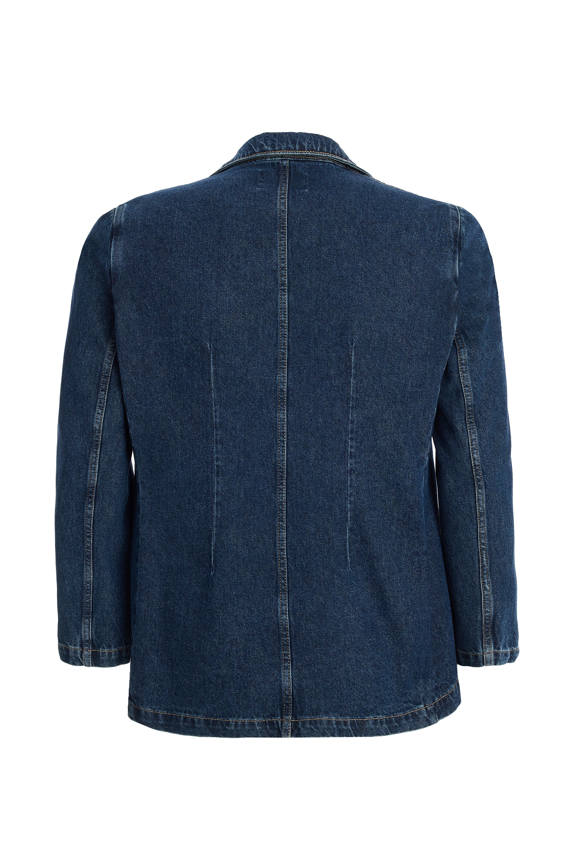 2be4A-Erkek Lacivert Blazer Denim Ceket-2-Milagron.com