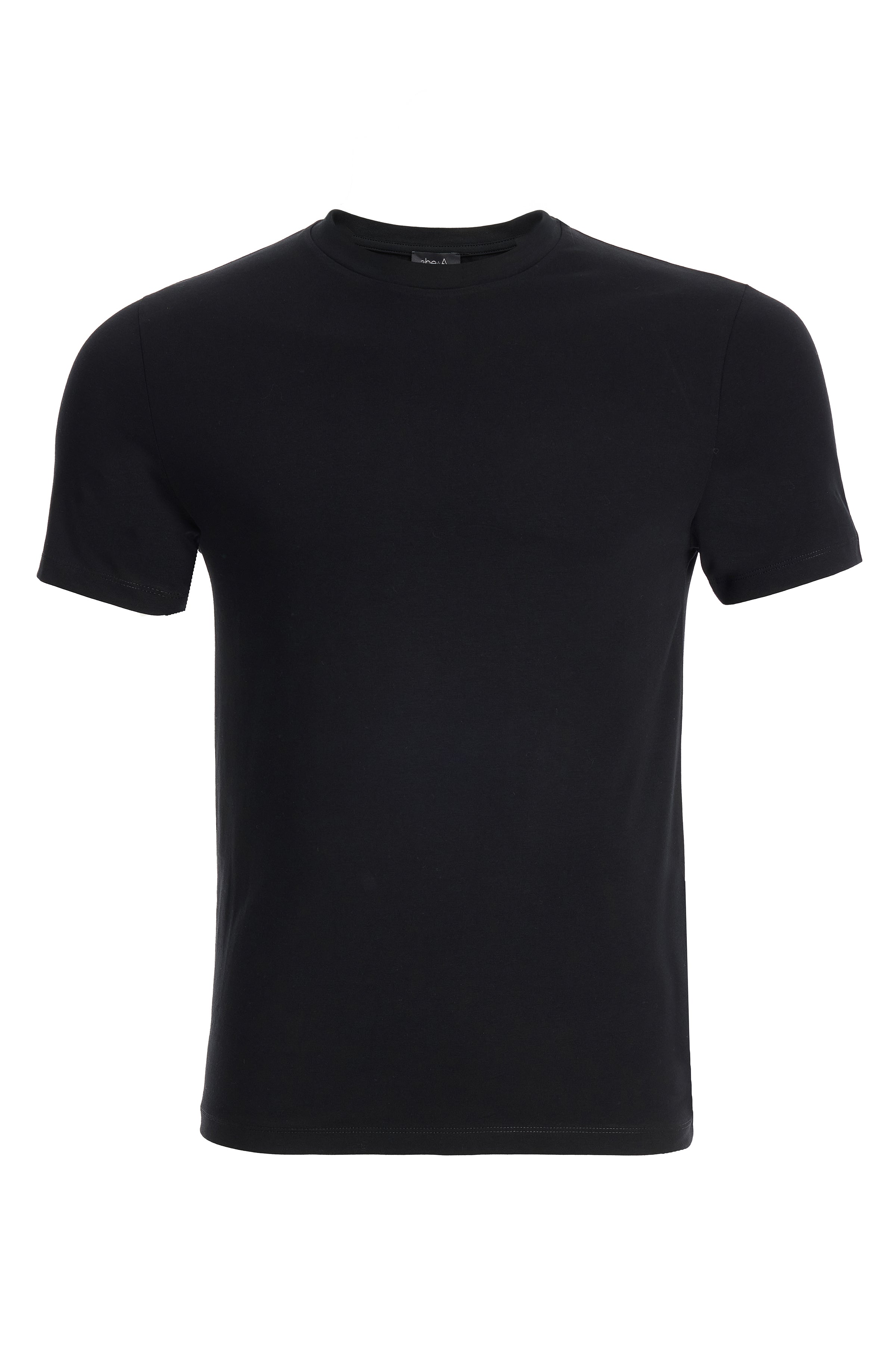 2be4A-Erkek Siyah T Shirt-1-Milagron.com