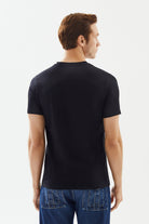 2be4A-Erkek Siyah T Shirt-6-Milagron.com