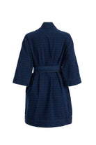 2be4A-Kadın Damalı Denim Kimono-2-Milagron.com