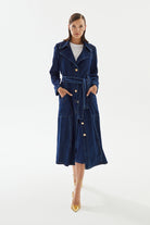 2be4A-Kadın Denim Trençkot-Trençkot-1-Milagron.com