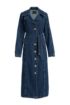 2be4A-Kadın Denim Trençkot-Trençkot-2-Milagron.com