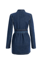2be4A-Kadın Kargo Cepli Denim Ceket-2-Milagron.com