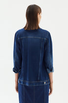 2be4A-Kadın Klasik Denim Ceket-Ceket-6-Milagron.com