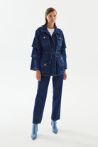 2be4A-Kadın Kolları Kısalabilen Denim Ceket-Ceket-7-Milagron.com