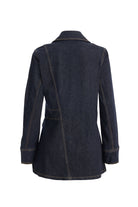 2be4A-Kadın Kruvaze Denim Ceket-Ceket-3-Milagron.com