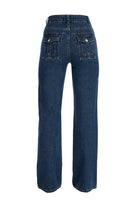 2be4A-Kadın Mid Rise Straight Denim Pantolon-Kot Pantolon-3-Milagron.com