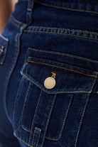 2be4A-Kadın Mid Rise Straight Denim Pantolon-Kot Pantolon-4-Milagron.com