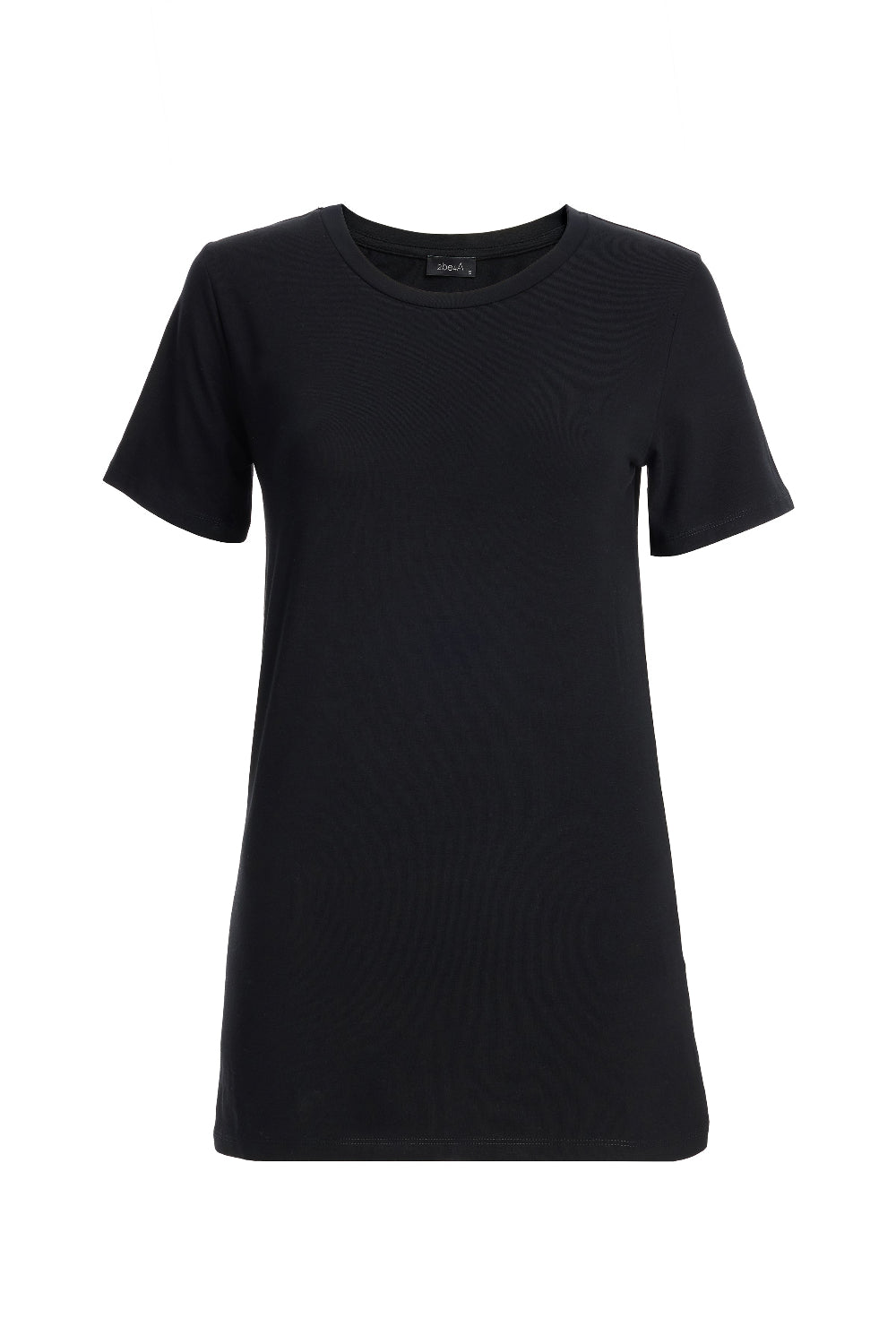 2be4A-Kadın Siyah Tshirt-1-Milagron.com