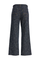 2be4A-Kadın Triko Görünümlü Denim Pantolon-Kot Pantolon-3-Milagron.com