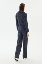 2be4A-Kadın Triko Görünümlü Denim Pantolon-Kot Pantolon-6-Milagron.com