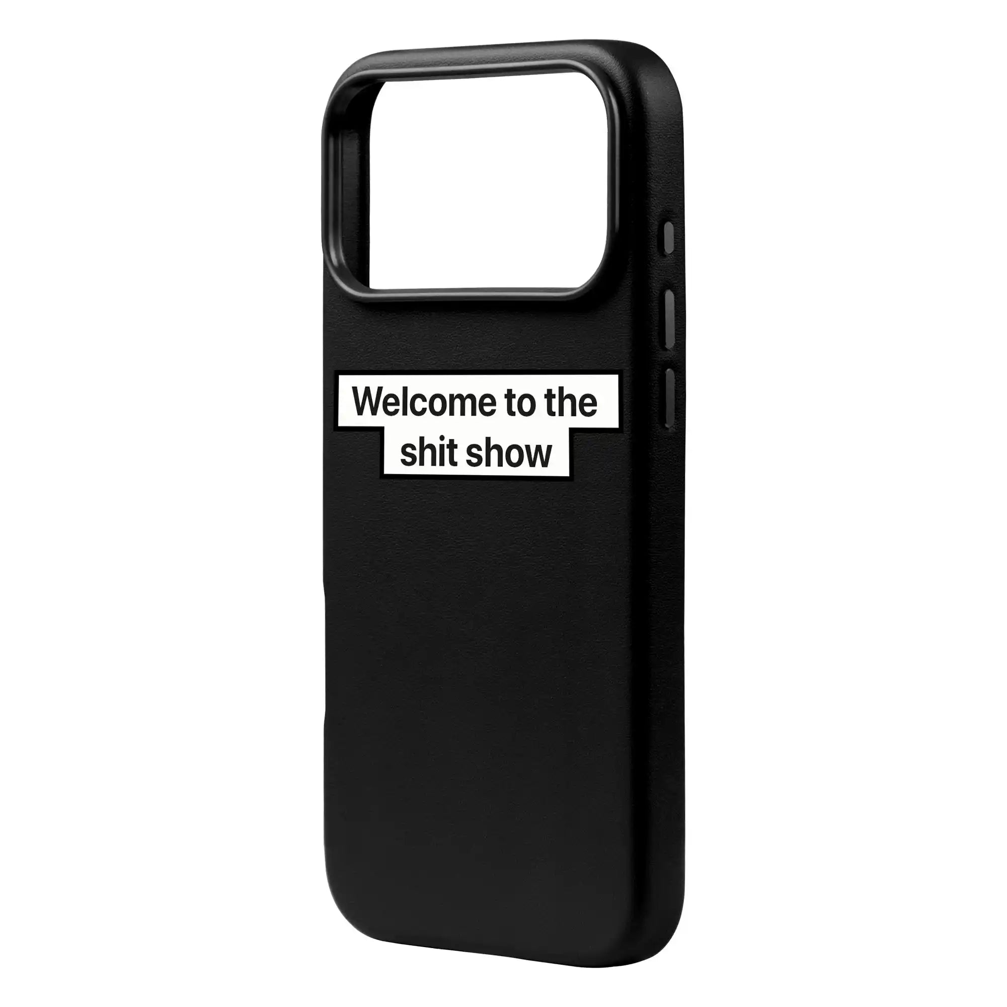 Welcome-Signature Leather Kılıf Magsafe Özellikli - Iphone 17