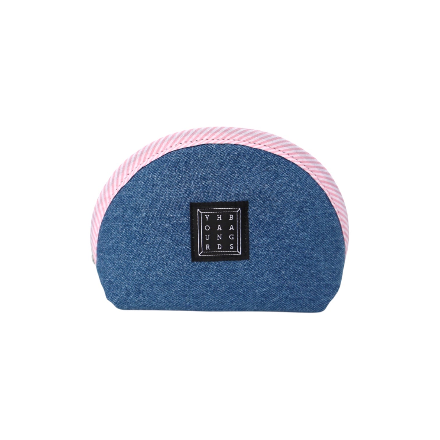 Sarı Fermuarlı Denim Cüzdan