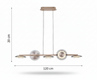 Lumiana-Platinya Avize-Avize-4-Milagron.com