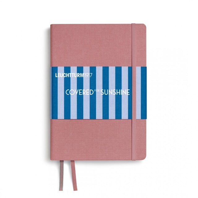 Leuchtturm1917 Covered For Sunshine Edition Medium A5 Ciltli 251 Numaralandırılmış Sayfa Defter Beach Rose 400774