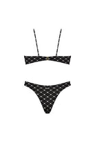 Quande-Sassy Crop Bikini // Qn-920 Tek Alt-Bikini & Mayo-3-Milagron.com