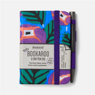 If Bookaroo A7 Mor Turkuaz Defter+Kalem Çiçekli 38208