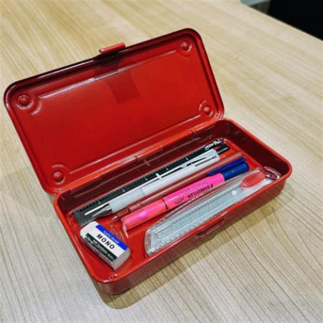 Toyo Steel-Toyo Steel T-192 Metal Saklama Kutusu, KIRMIZI-Saklama Kutusu-2-Milagron.com