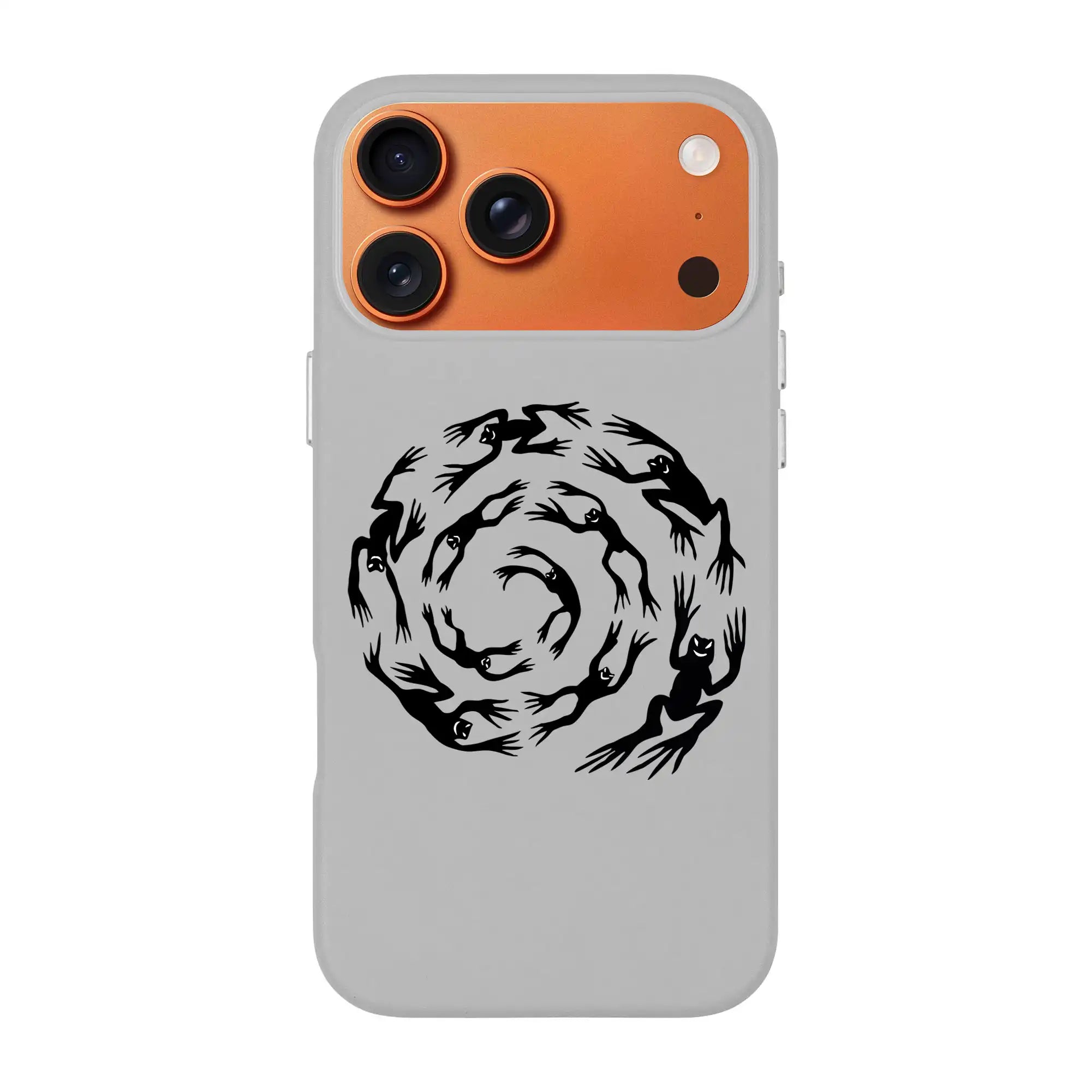 Swirling Frogs-Signature Leather Kılıf Magsafe Özellikli - Iphone 17 Pro